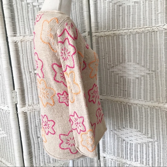 Vintage David Brooks Embroidered Floral Sweater MP - Picture 5 of 8